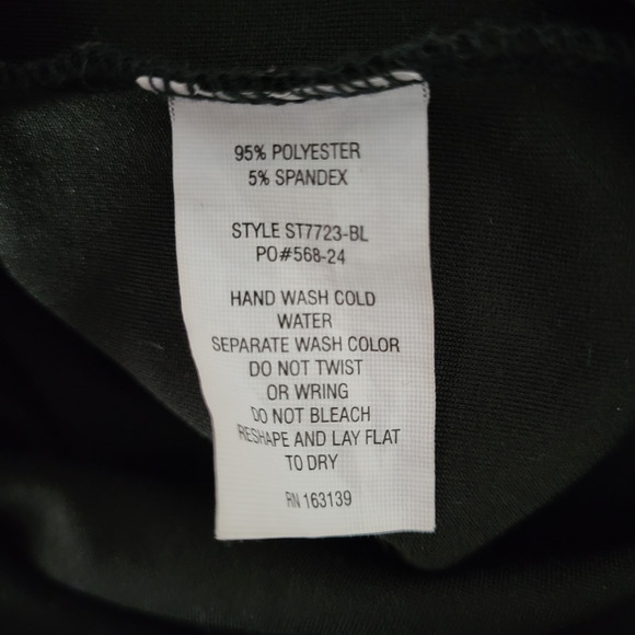 Butterfly Print Sheath Mini Dress M Black Pink Sleeveless Tank 90s Y2K Mean Girl - Picture 13 of 13